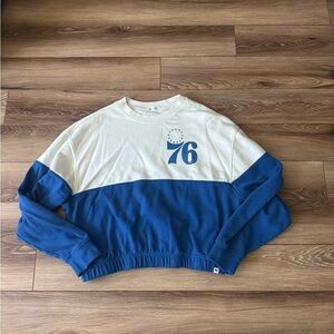 ‘47 Philadelphia 76ers cropped crewneck